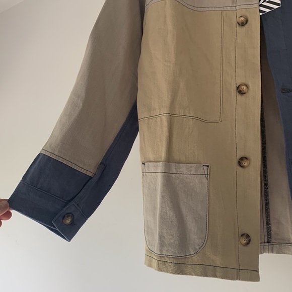 Free People x Sandrine Rose French Worker Jacket Womens - Picture 4 of 6